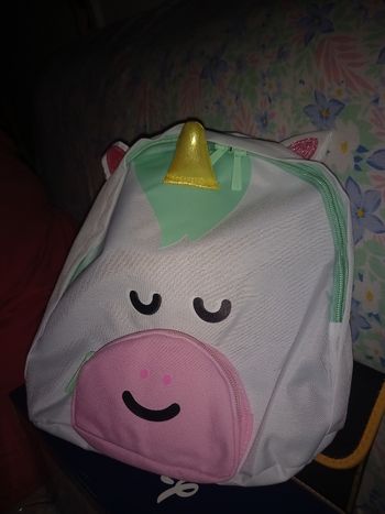 Petit sac style maternelle licorne