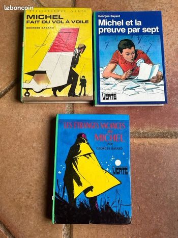 Bibliothèque verte : Michel (en lot ou à l’unité)