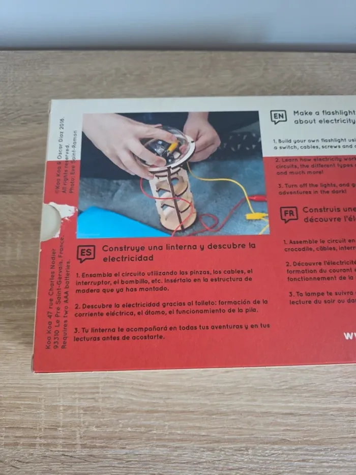 Lampe torche à construite - photo numéro 4