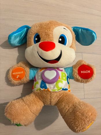 Peluche chien interactif Fisher Price