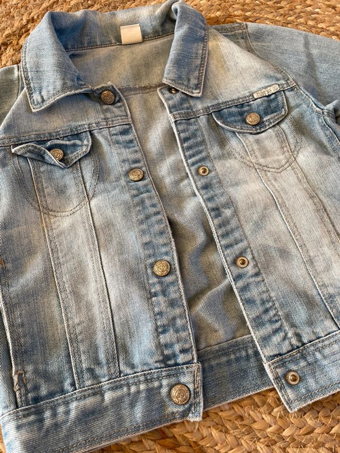 Veste en jeans fille - photo numéro 5