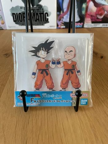 Dragon Ball EX - Ichiban Kuji - Lot F Stand Acrylique Goku & Krillin 8,5x10cm