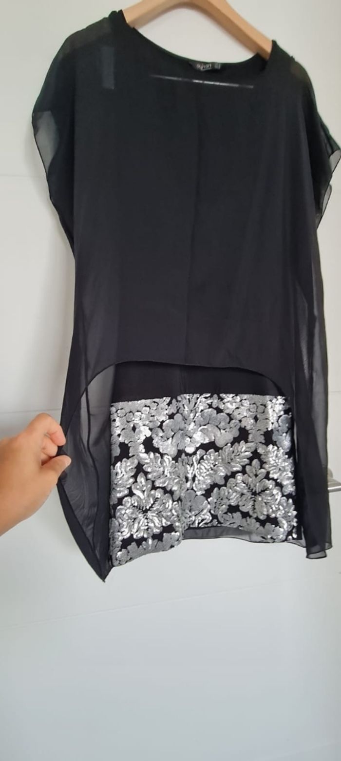 Robe de cérémonie en sequins - photo numéro 2