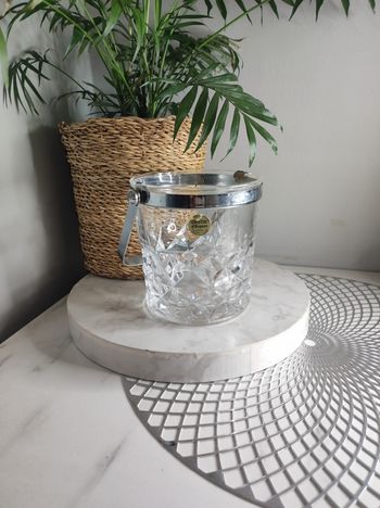 Seau à glaçons cristal d'arques