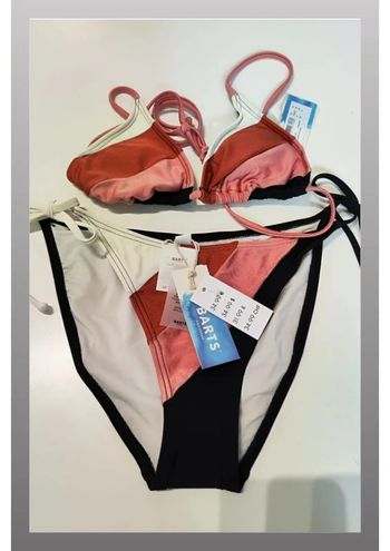 Maillot de bain de bain marron rose, blanc et noir Barts Taille bas 38 Taille haut 36