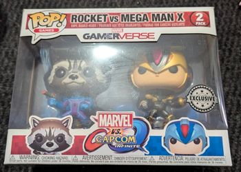 Vends Figurines Pop Rocket VS Megaman