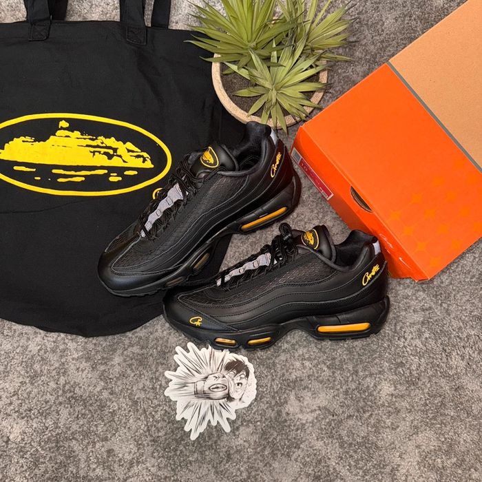 Nike Air Max 95 Corteiz Honey Black - photo numéro 8
