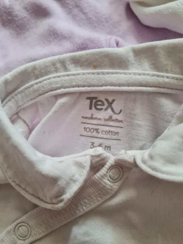 Lots de 5 bodies manche longue - photo numéro 3