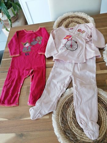 Lot 2 pyjamas fille