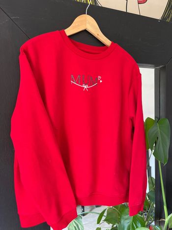 Pull rouge Mum neuf