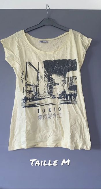T-shirt jaune Tokyo