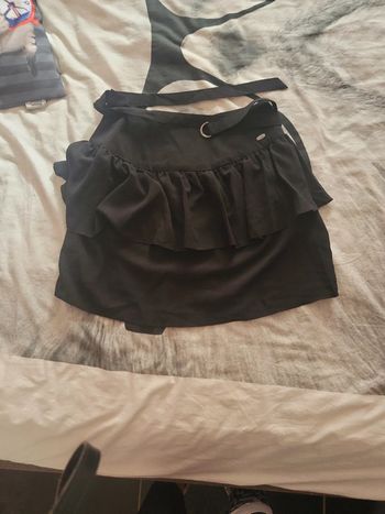 Jupe noire à volants Kaporal taille S