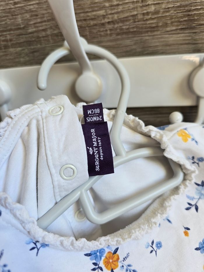 Vêtement Bébé Fille - Ensemble Robe, Gilet, Body - Sergent Major - 24 mois 86 - photo numéro 3