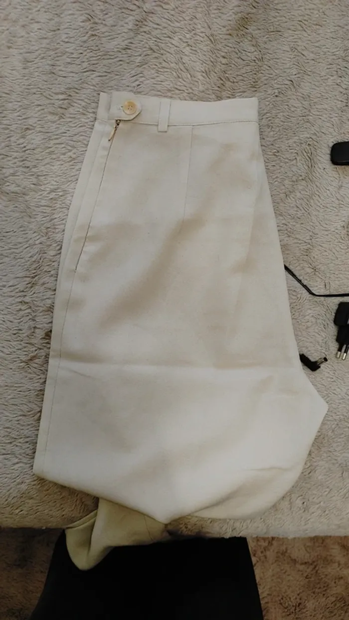 Pantalon cigarette vintage taille haute - photo numéro 4