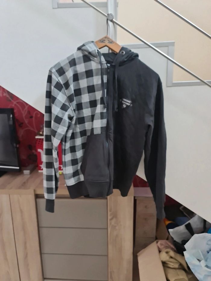 Sweat à capuche homme taille S - photo numéro 8