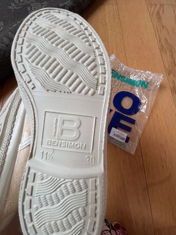 Neuves - Bensimon enfant pointure 30 - photo numéro 6
