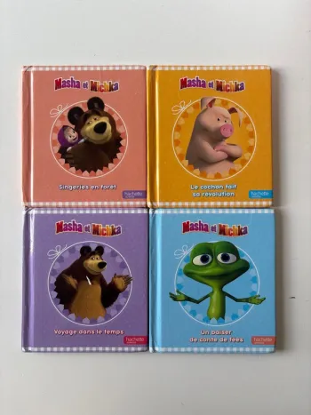 Minis livres masha et michka