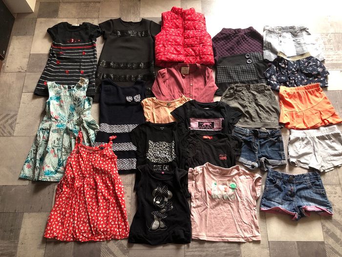 Lot fille 4 ans été