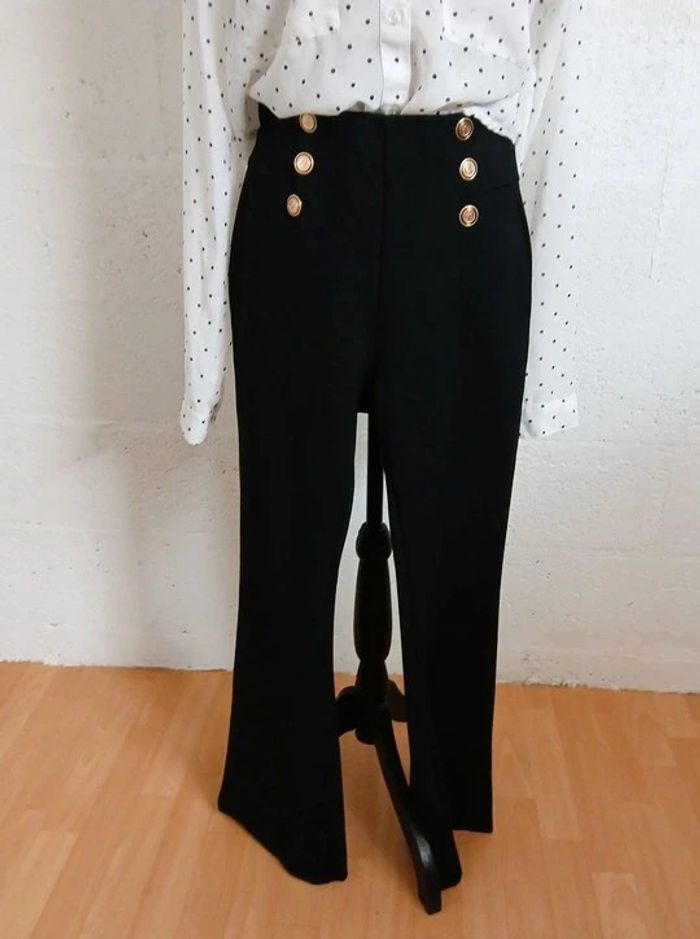 🖤 Pantalon noir – Taille 36 – État satisfaisant