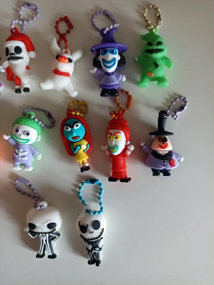 Lot 12 porte clé Mr Jack Tim Burton - photo numéro 3