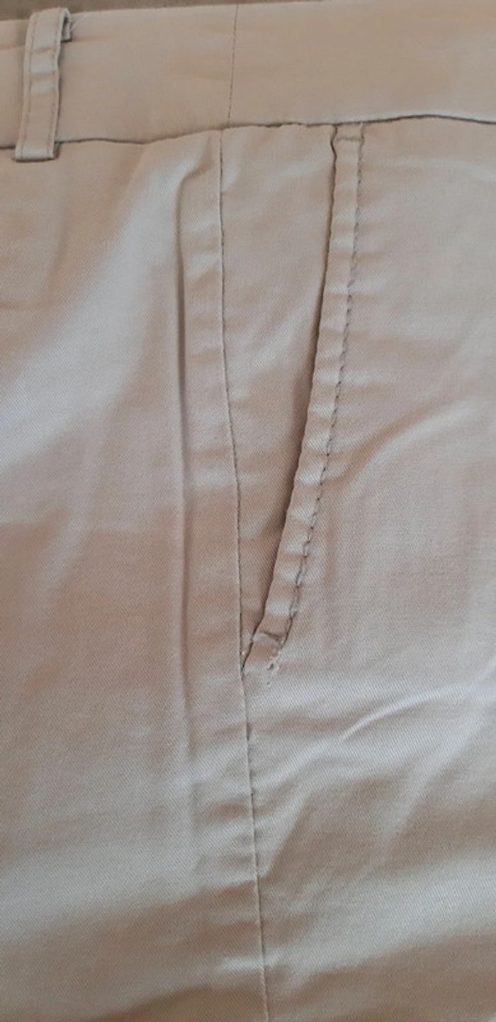 Pantalon bas large gris clair Etam - photo numéro 7