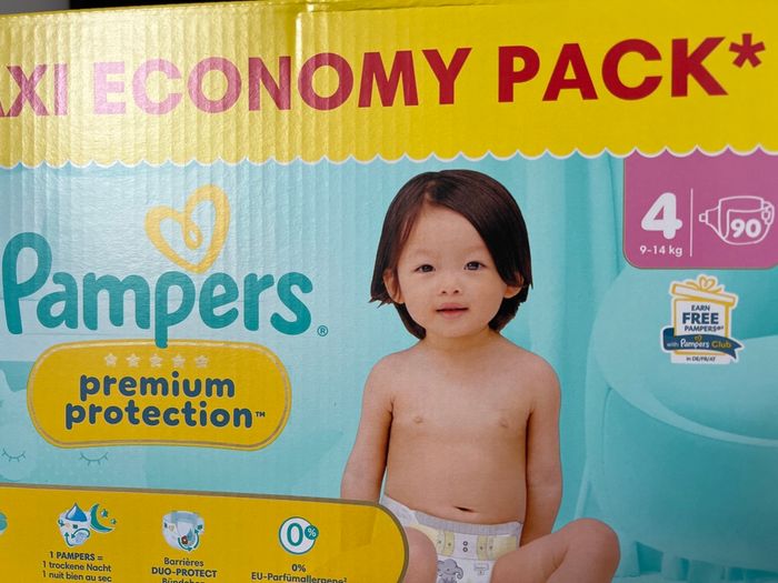 Pampers premium protection taille 4 - photo numéro 2