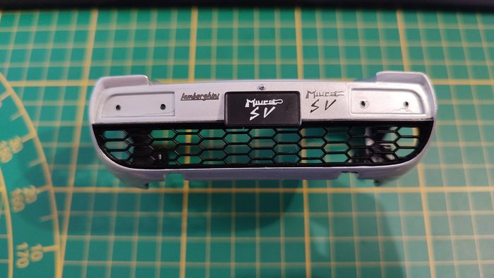 Carcasse carrosserie arrière miniature Kyosho Lamborghini Miura P400 SV 1/18 1/18e 1/18ème #B11 - photo numéro 3