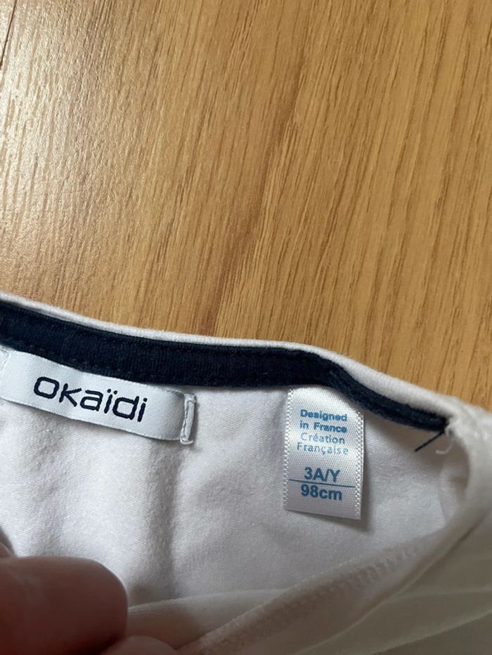 T shirt manches longues papillon - photo numéro 3