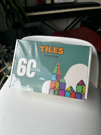 Jouet  magnétique en 3D pour enfant - TILES