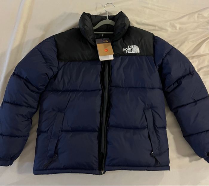 The North face 700 doudoune noir/bleu