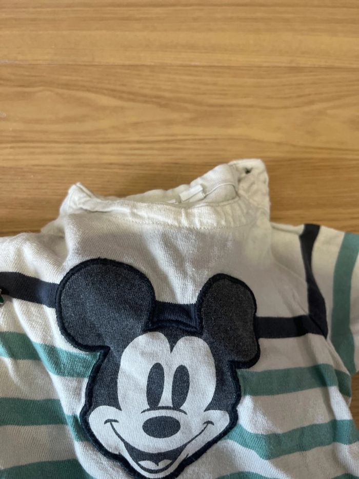 T-shirt manches longues 18m Mickey - photo numéro 2