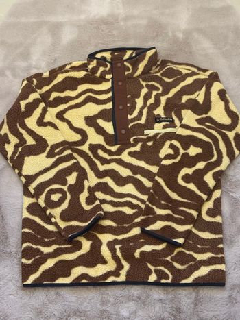 Polaire Columbia Helvetia Sherpa Fleece Tourbillon Marron Jaune 