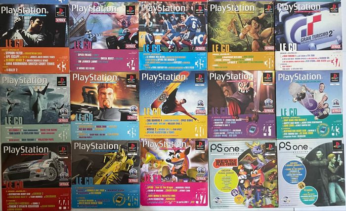 gros lot de 35 demos PS1 Playstation Magazine - photo numéro 3