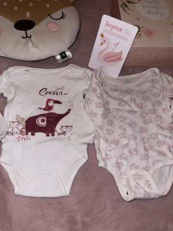 Lot de 2 body ML 12m