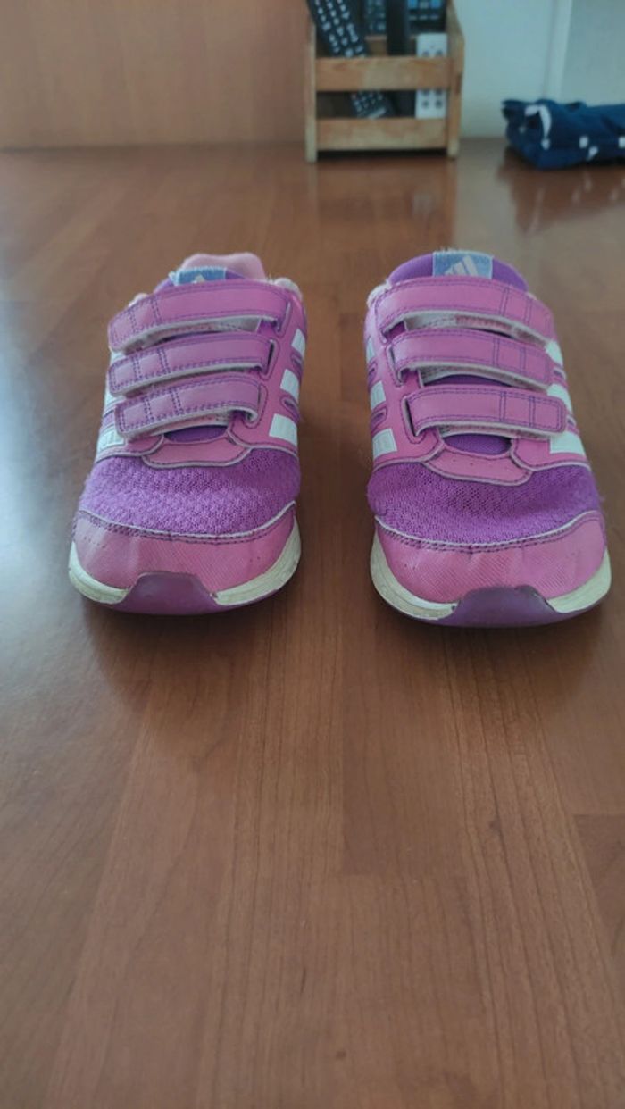 Baskets tissu adidas pointure 34 - photo numéro 4