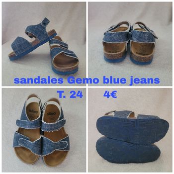 Sandales Gemo blue jeans T. 24