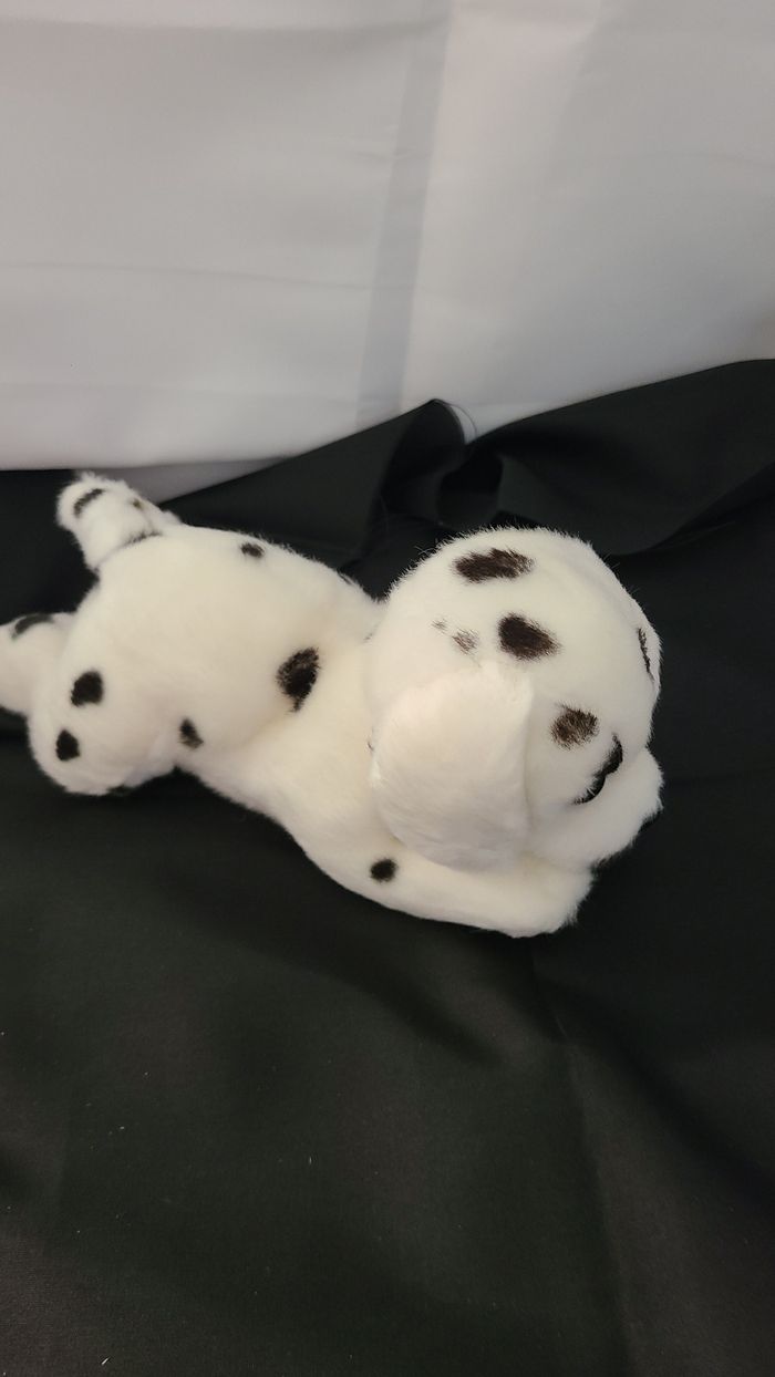Dalmatien en peluche couché nature babies - photo numéro 4