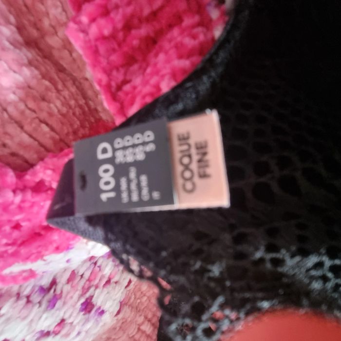 Soutien gorge neuf étiquette noire 100d etam ferme devant - photo numéro 4