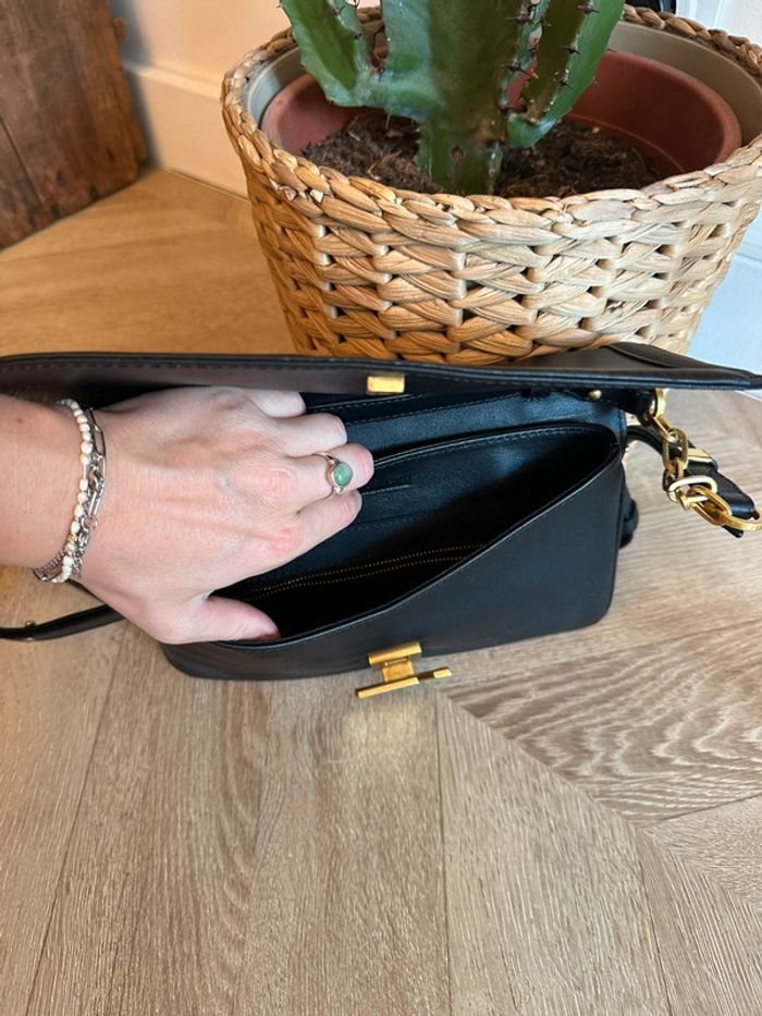 Sac à rabat cuir noir Zadig & Voltaire ZV Initiale - photo numéro 13
