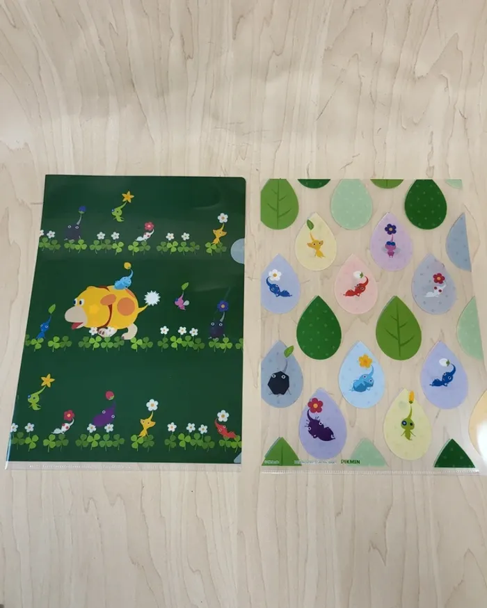 Set 2 pochettes plastique Pikmin Ichibankuji - photo numéro 4