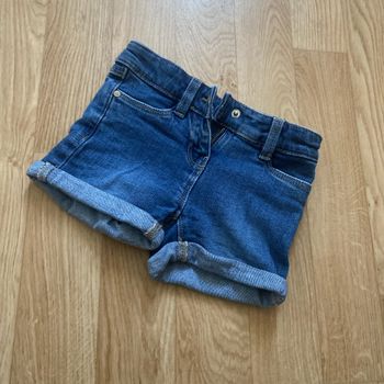 Short jeans fille