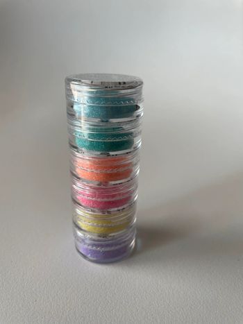 Lot paillettes pour faux ongles