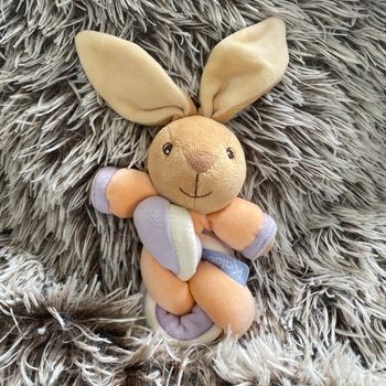 Hochet tissu lapin kaloo