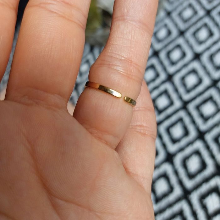 Bague neuve acier inoxydable - photo numéro 2