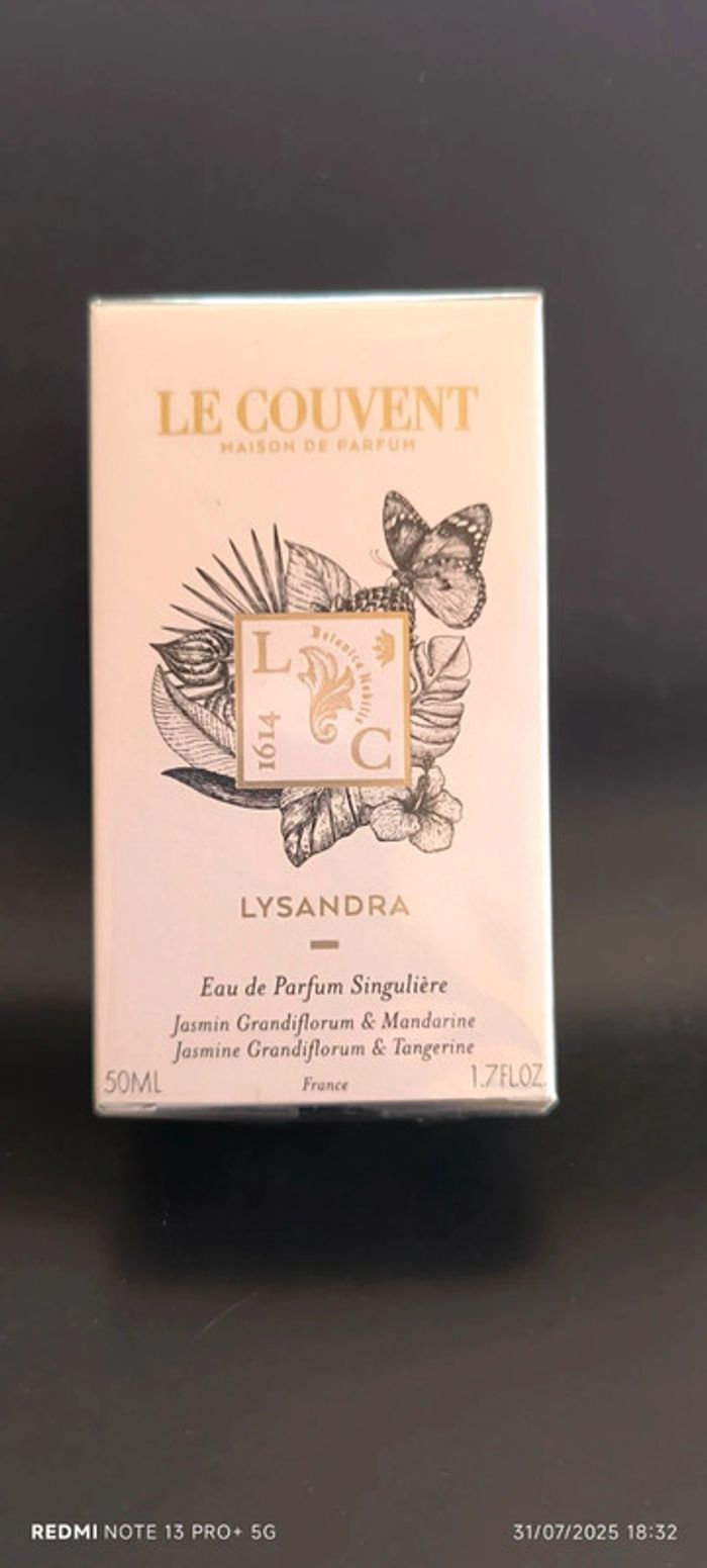 Eau de parfum "Lysandra" - Le Couvent - 50 ml
