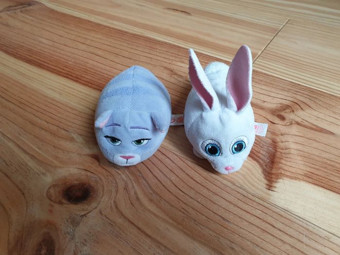 Lot de 2 peluches Ty Comme des bêtes