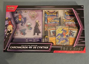Pokémon coffret premium Carchacrok de Cynthia