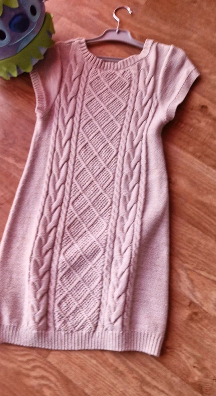 Robe en laine avec effet pailletés - photo numéro 3