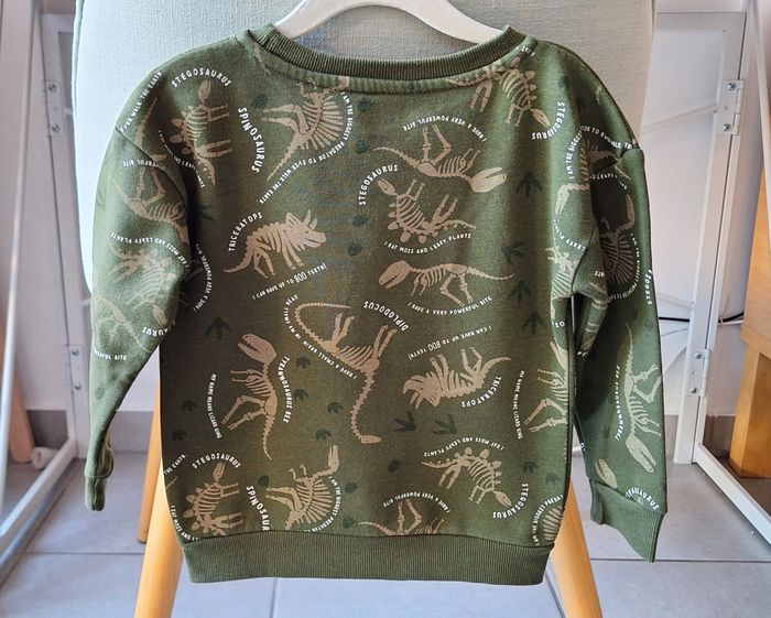 Pull vert dinosaures 2/3 ans Primark - photo numéro 3