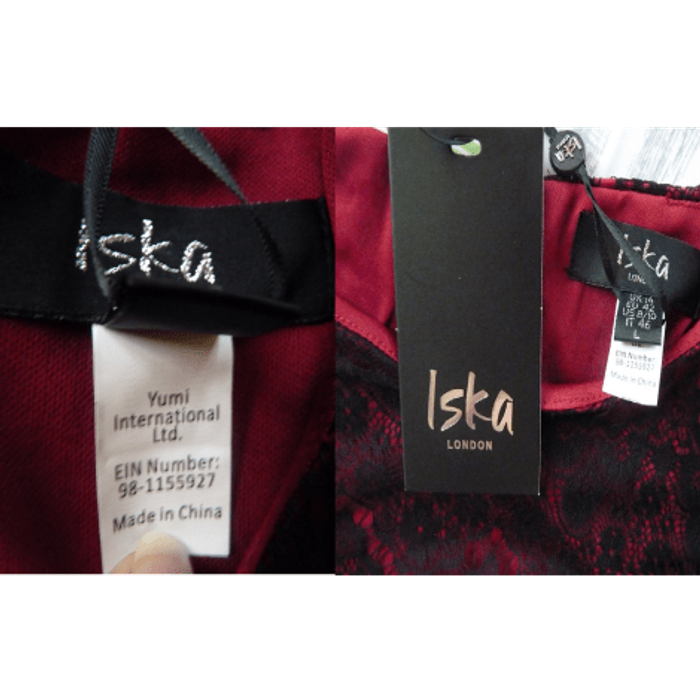 Iska London - Robe dentelle -  Taille 42 - photo numéro 8